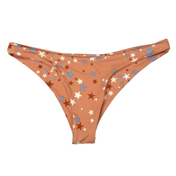 NWT DIPPIN' DAISY'S Sunset Star Swim Bottom Size Large Made In USA - Picture 3 of 6